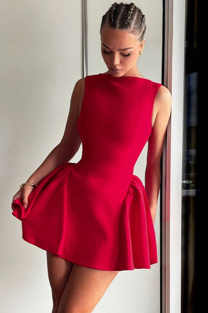 Sleeveless Backless Bodycon Dress