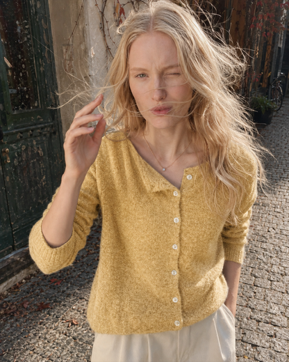 Elegant Button Knit Cardigan