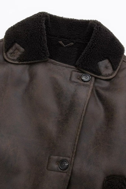 Double-Faced Shearling Jacket
