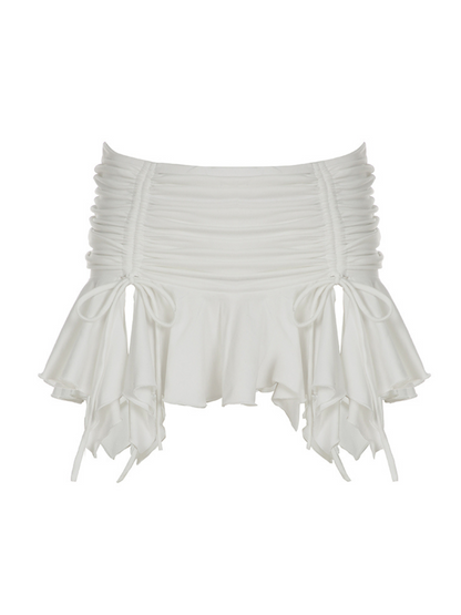 Alina Asymmetric Mini Skirt
