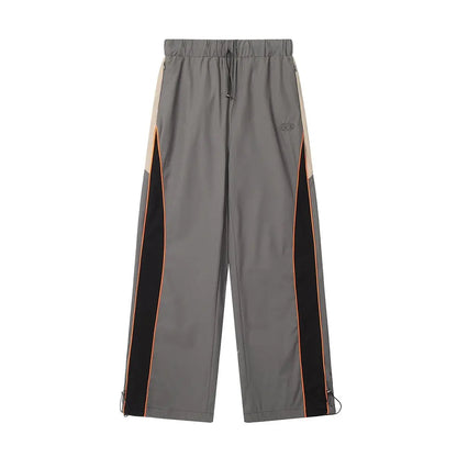 Men and Women Straight-leg Drawstring Sweatpants
