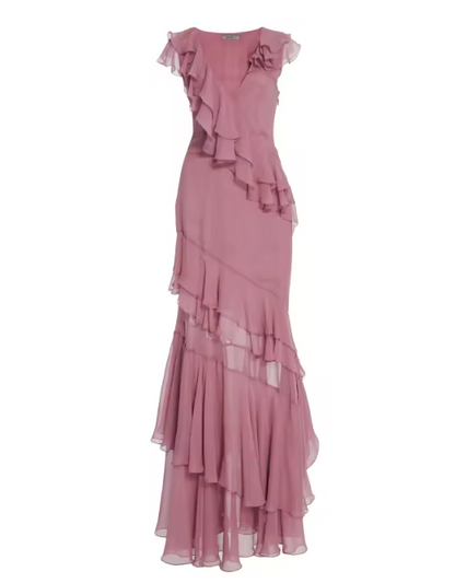 Sierra Pleated Gown