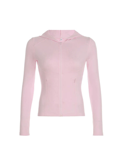 Elenna Hooded Knit Pocket Top
