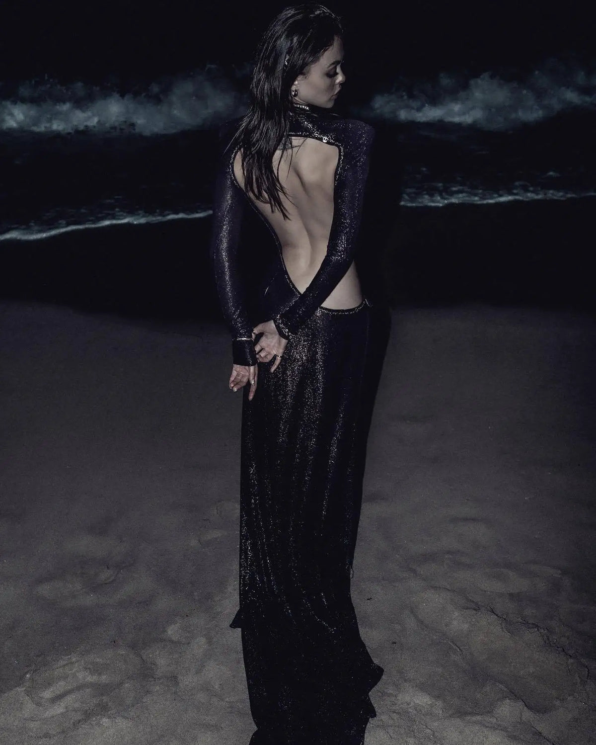 Asymmetrical Backless Party Dress
