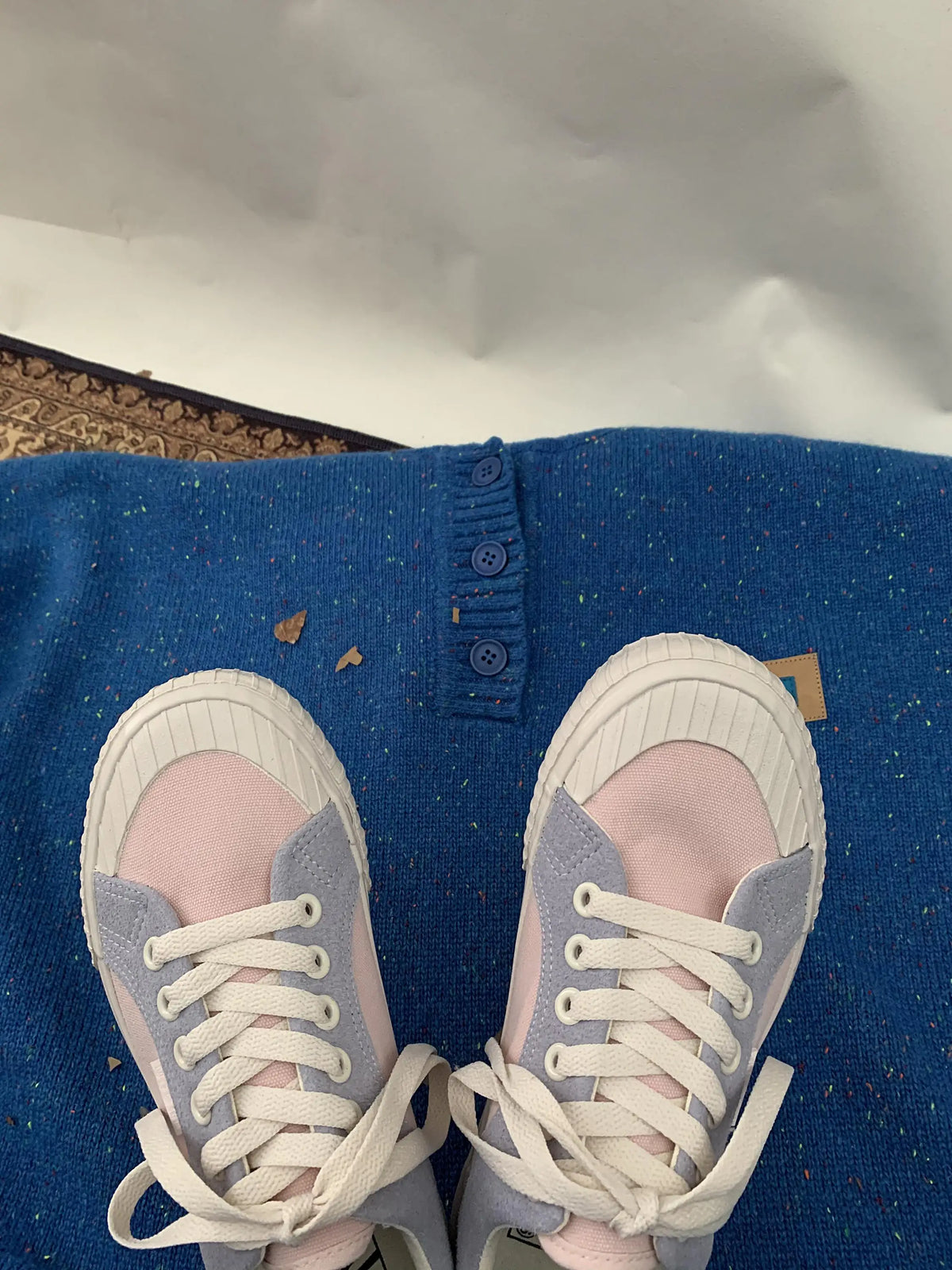 Mixed Color Woman Canvas Shoes Fashion Casual Student Cute Lovely Female Lace Up Flats Korea Japanese Spring New Low Top