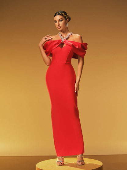Halter Rhinestone Crystal Bandage Bodycon Dress