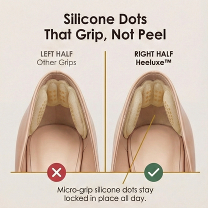 Cushioned Heel Grips for All Day Comfort