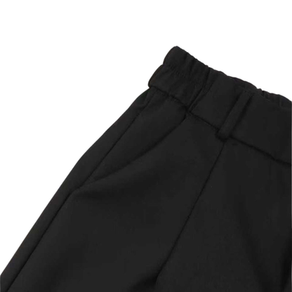 Women's High-Waisted Wide-Leg Suit Trousers