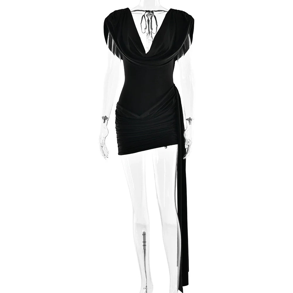 Layan Ruched Mini Dress