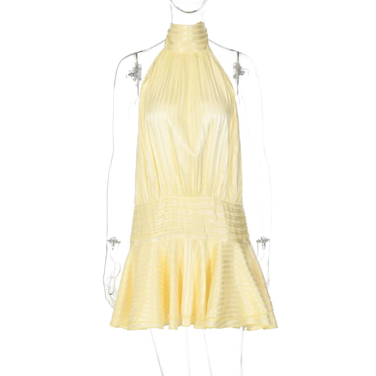Nathaly Halter Mini Dress