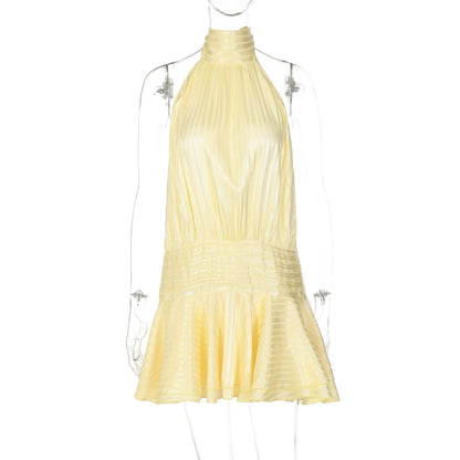 Nathaly Halter Mini Dress