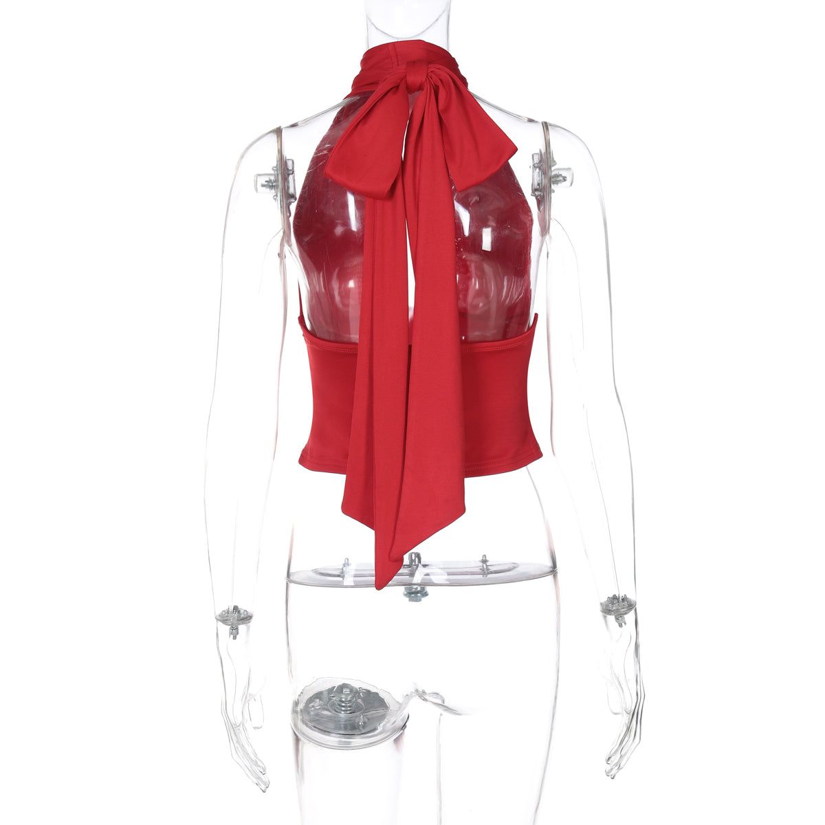 Avie V-Neck Scarf Top