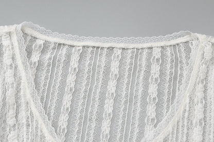 Alianny Lace Crop Top