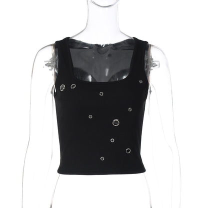 Diem Eyelet Tube Top