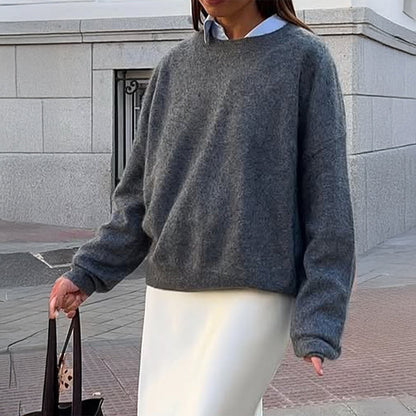 Kalie Relaxed Knit Sweater