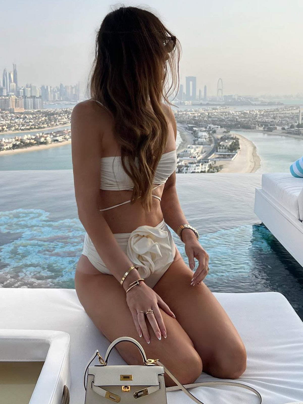 Amy High-Waist Bikini Set