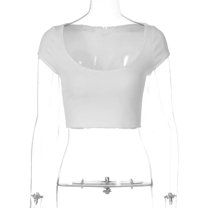 Chasidy Waist-Cinching Crop Top
