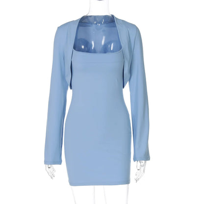 Meira Bodycon Cardigan Set