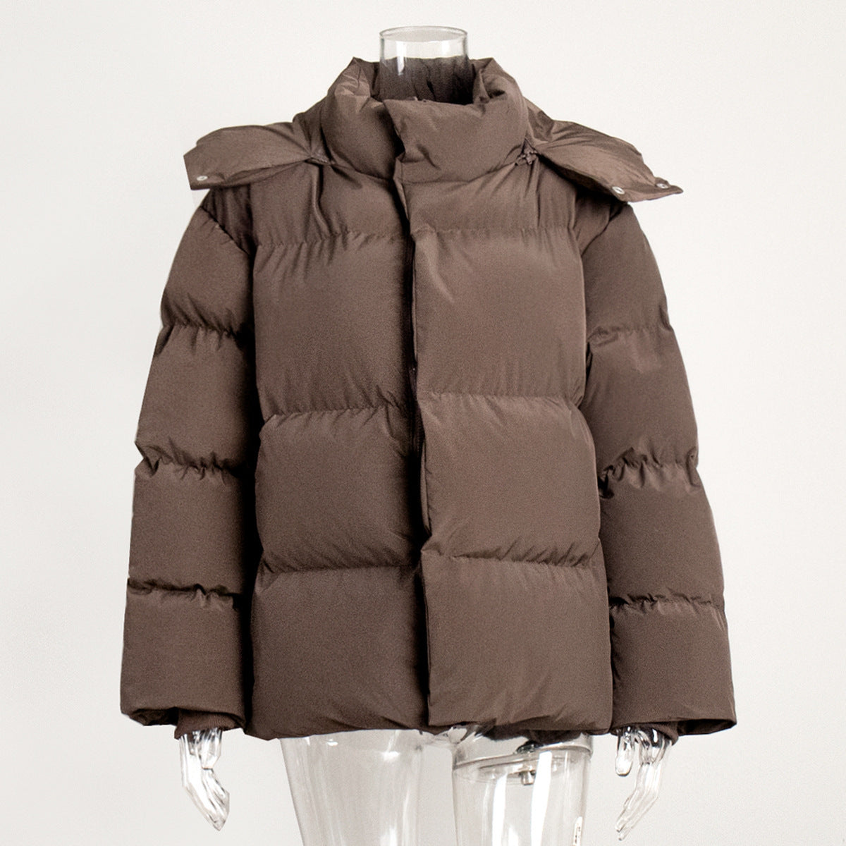 Lilyth Oversized Hooded Quilted Coat