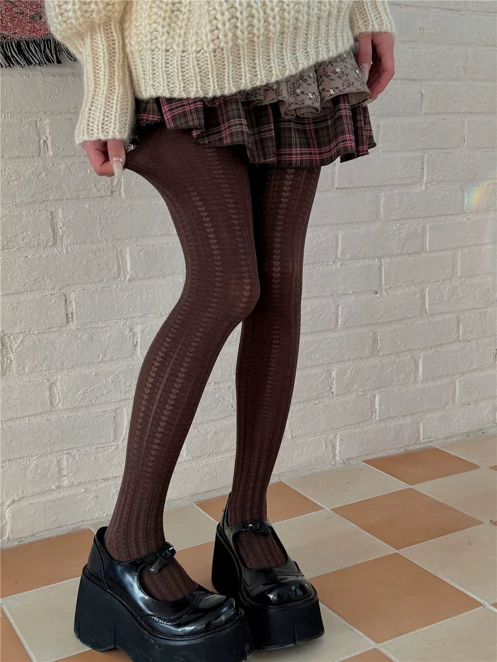 Makayla Soft Knit Tights