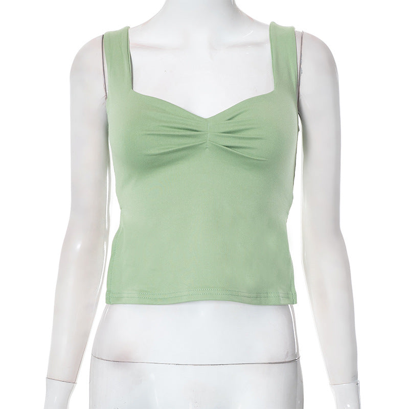 Ziona Square Neck Crop Top