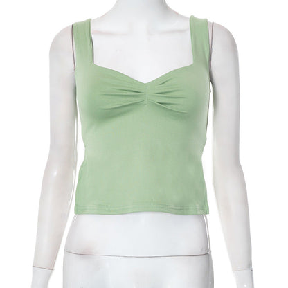 Ziona Square Neck Crop Top
