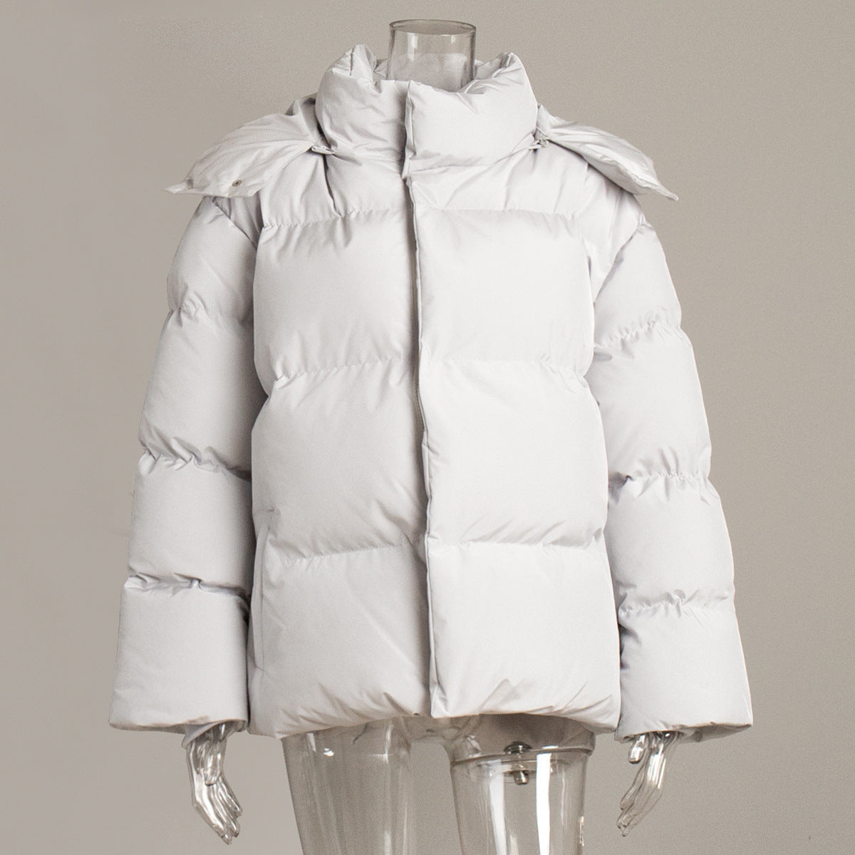 Lilyth Oversized Hooded Quilted Coat