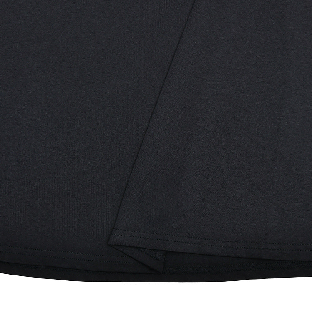 One Shoulder Triangular Cutout Ruched Hip Twist Drape Maxi Dress