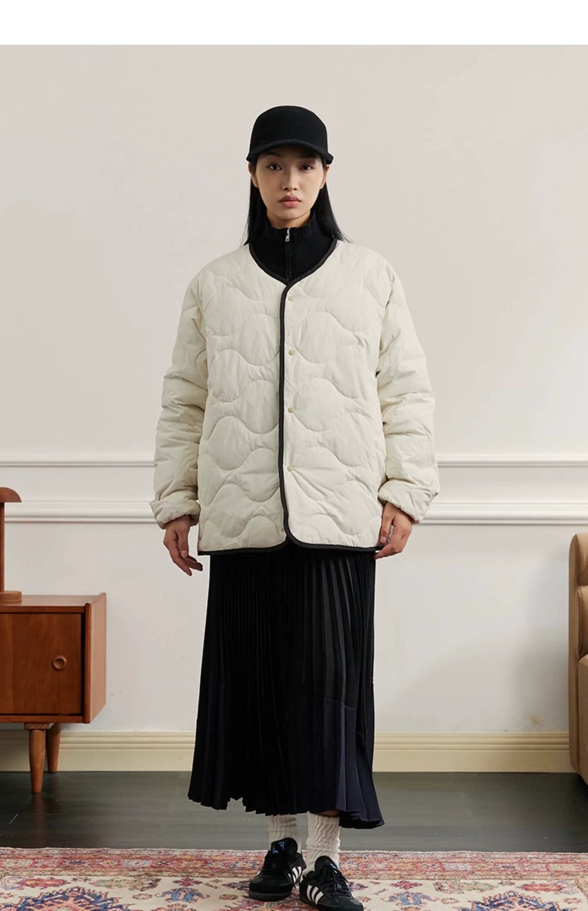 Short Double-Sided Down Jacket