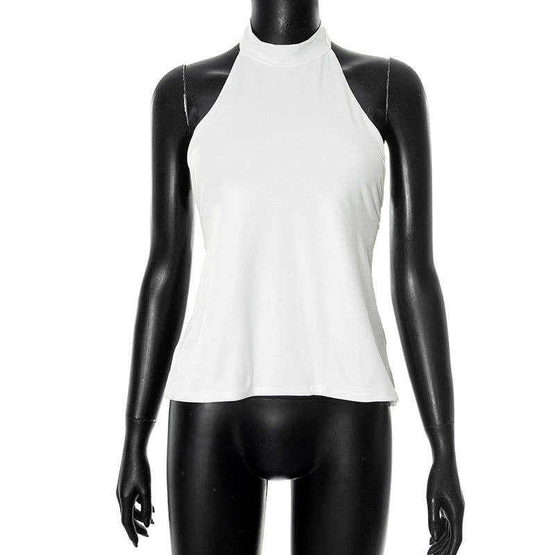 Gwyneth Backless Halter Top