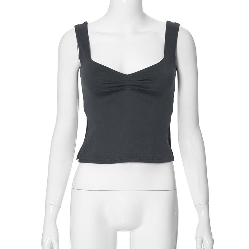 Ziona Square Neck Crop Top