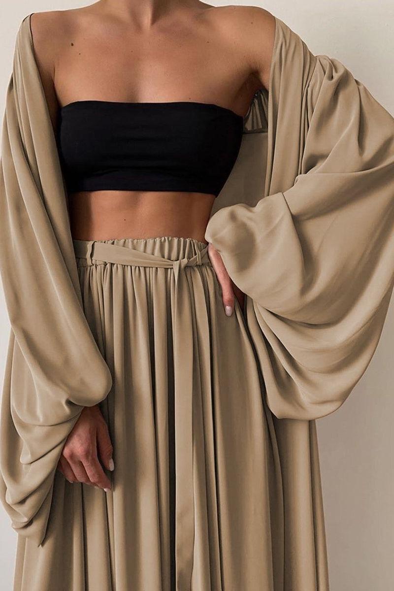 Sexy 3-piece loose suit