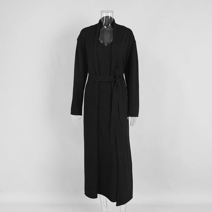 Xandria Knitted Lounge Dress Set