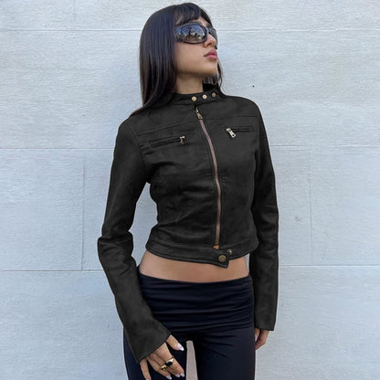 Carter Distressed Leather Jacket