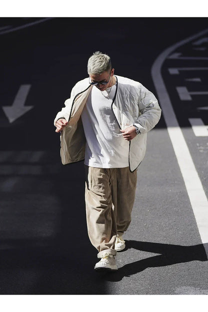 Short Double-Sided Down Jacket