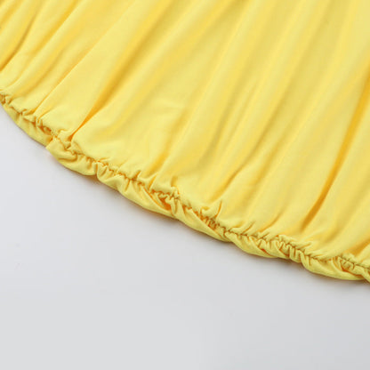Halter Keyhole Ruched Bustier Mesh Skirt Column Maxi Gown