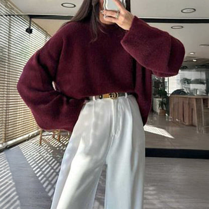 Kalie Relaxed Knit Sweater