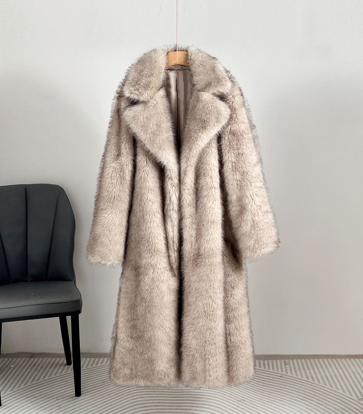 Nana Plush Faux Fur Coat
