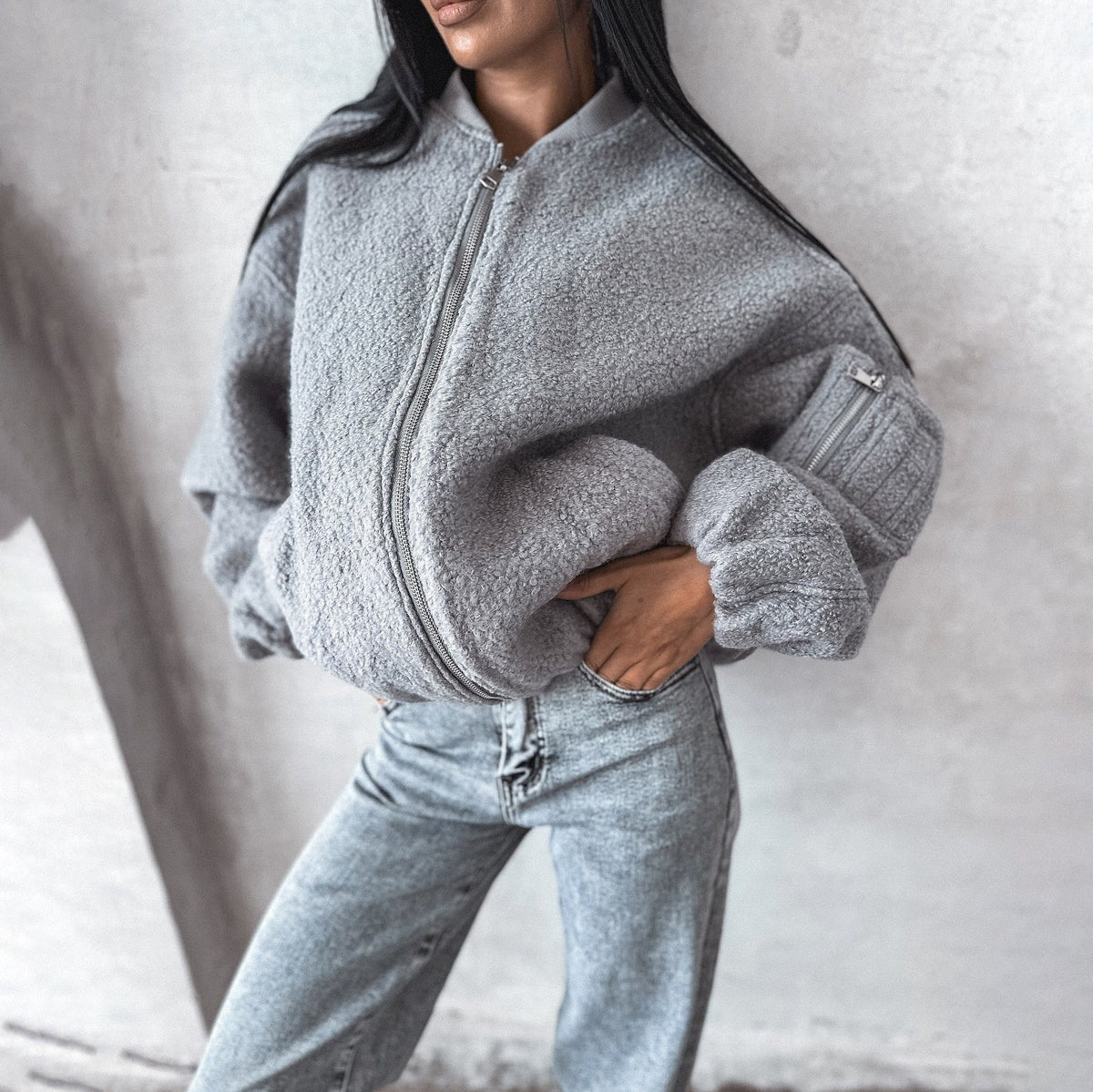 Zamya Cozy Fleece Jacket
