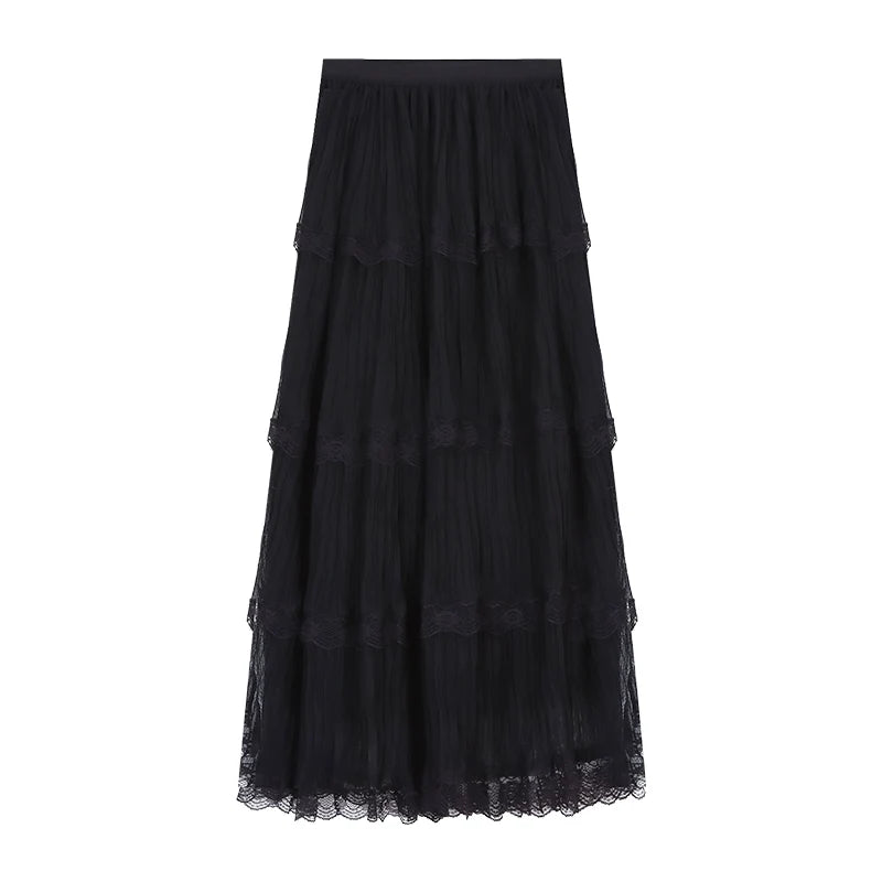Anai Lace Maxi Skirt