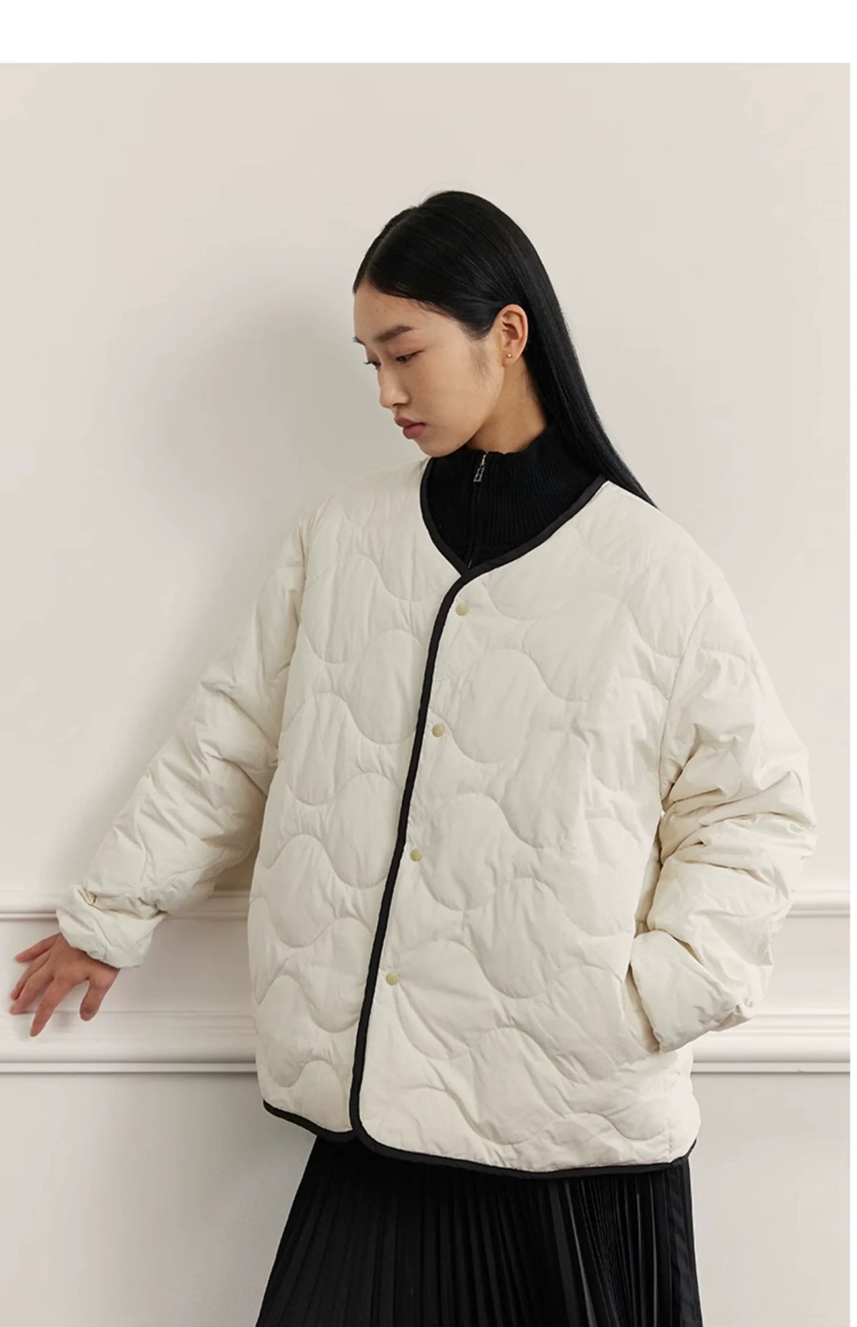 Short Double-Sided Down Jacket
