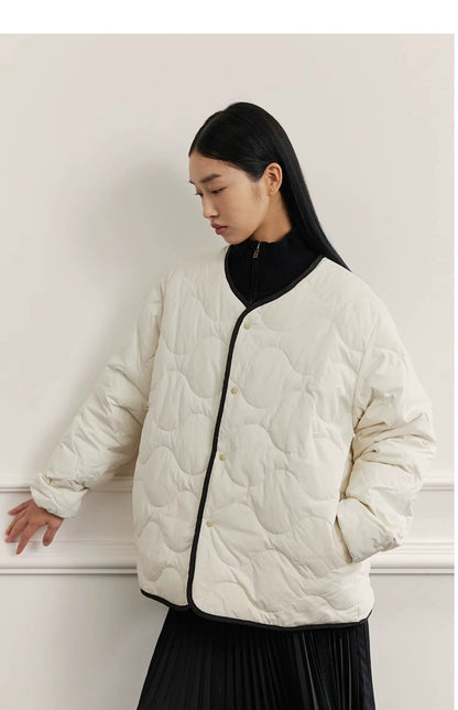 Short Double-Sided Down Jacket