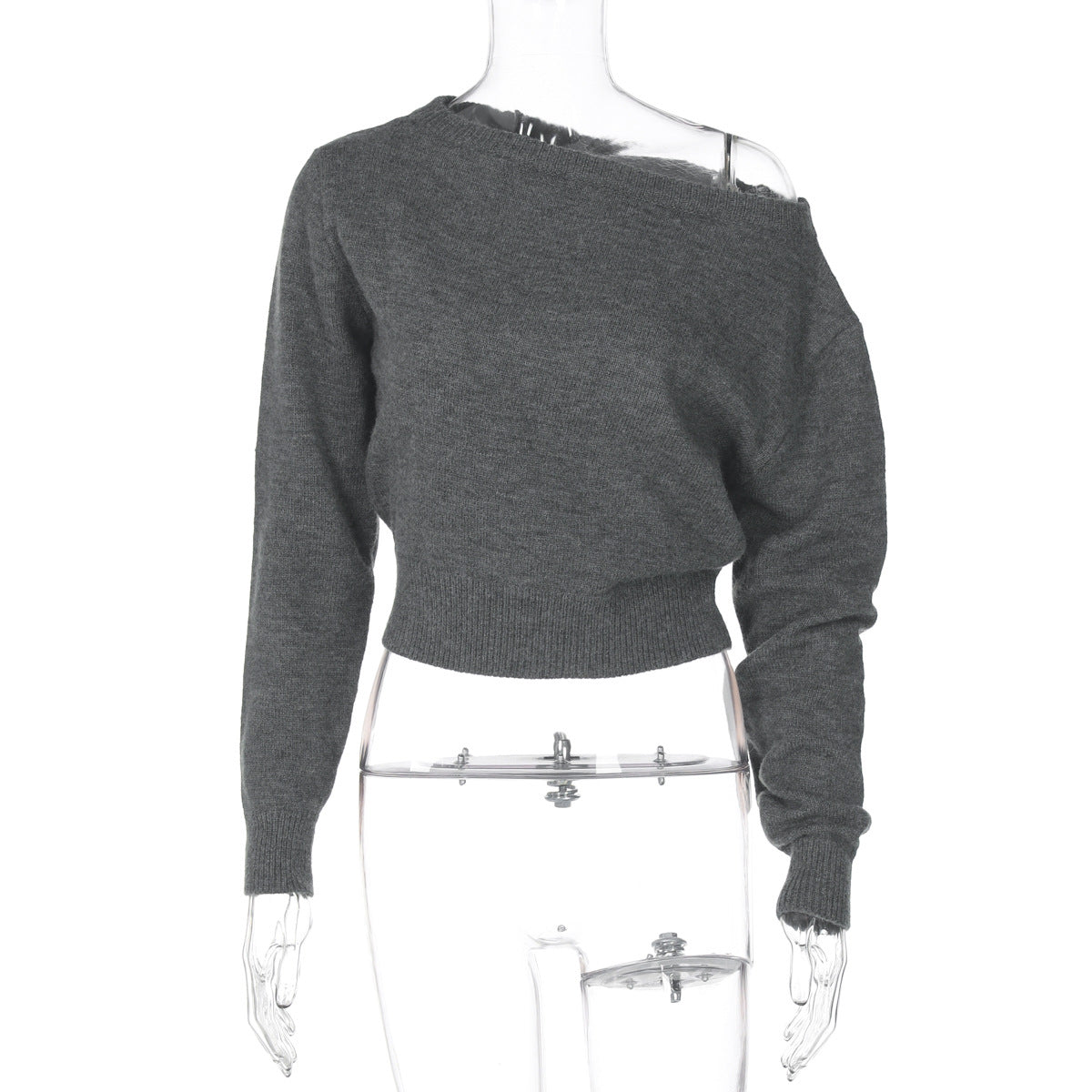 Aisha Knit One Shoulder Top