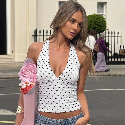 Lanna Backless Halter Top