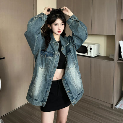 Oversized Denim Jacket Outfit