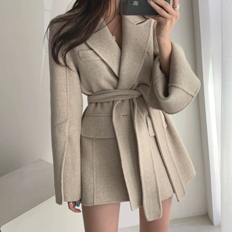 Jalaya Tailored Belted Coat