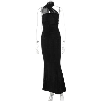 Leilani Ruched Bodycon Maxi Dress