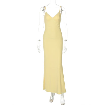 Dylan Strappy Backless Maxi Dress