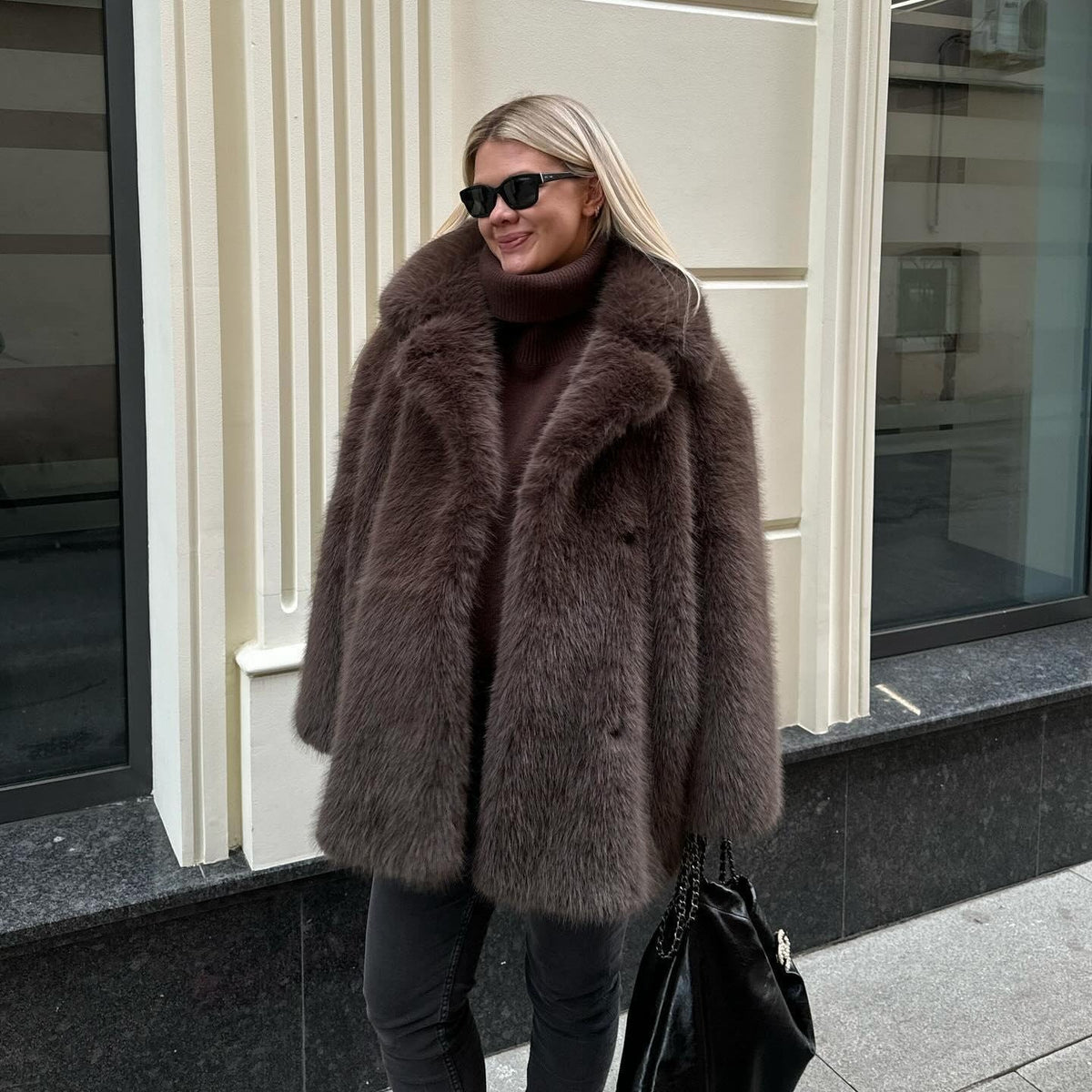 Harlym Faux Fur Coat