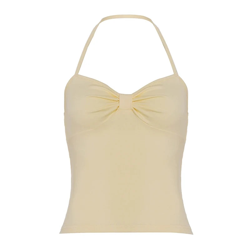 Rozlyn Backless Halter Top